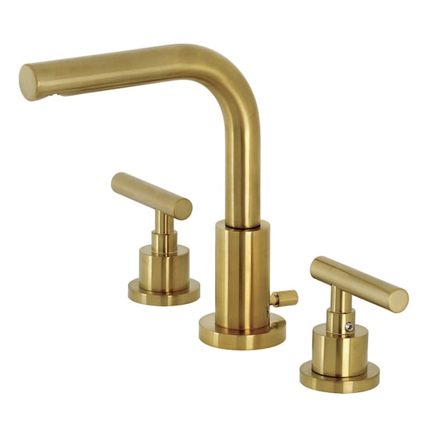 FSC8953CML Manhattan Widespread Bathroom Faucet W/ Brass Pop-Up, Brass